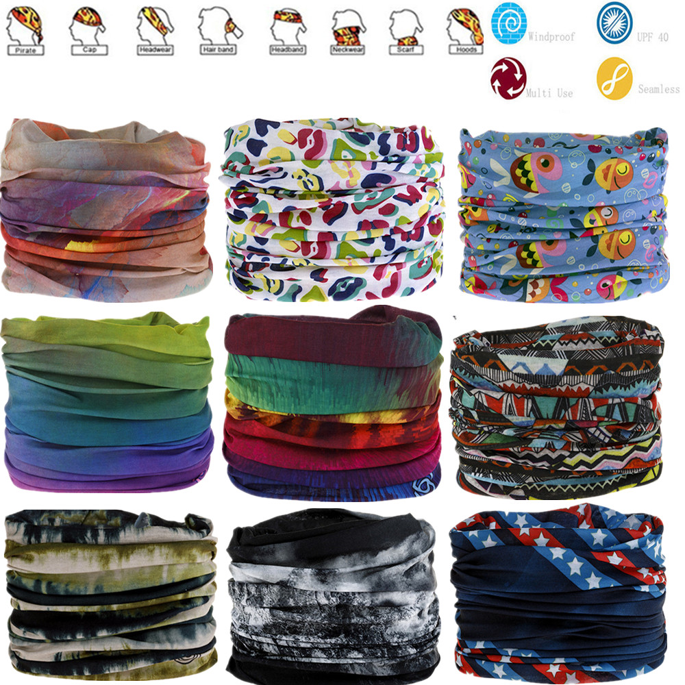 Cycling Headwear - 1751-1800 Camouflage sans couture magique Bandana