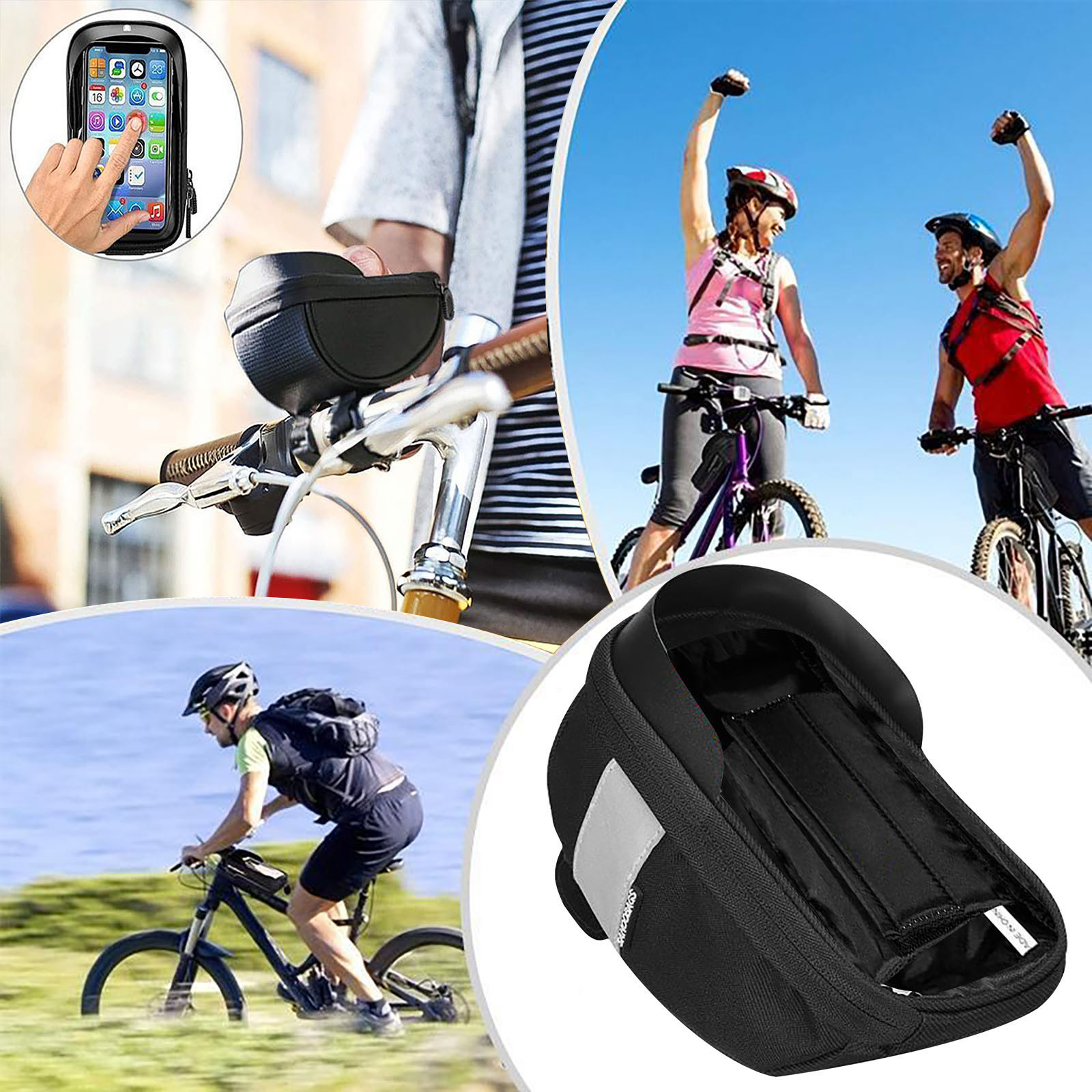 Cycling Gear Display - Sacoche de guidon étanche pour téléphone