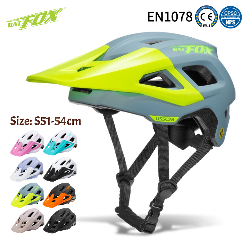 Youth Cycling Gear - Casque de cyclisme BATFOX, taille S