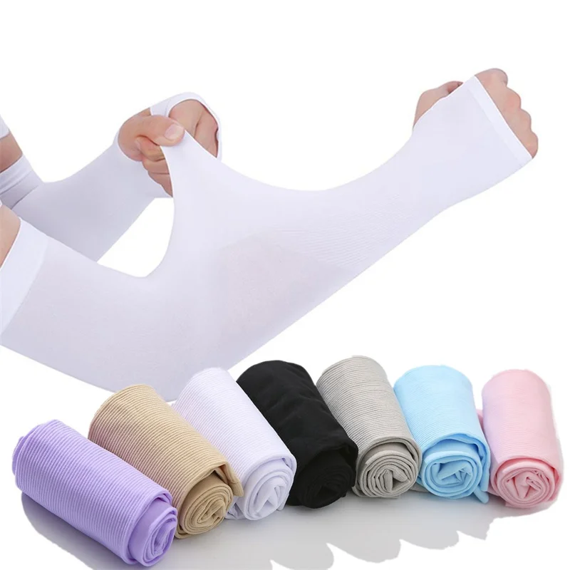 Cycling Gear Men - Manchon de protection solaire en soie