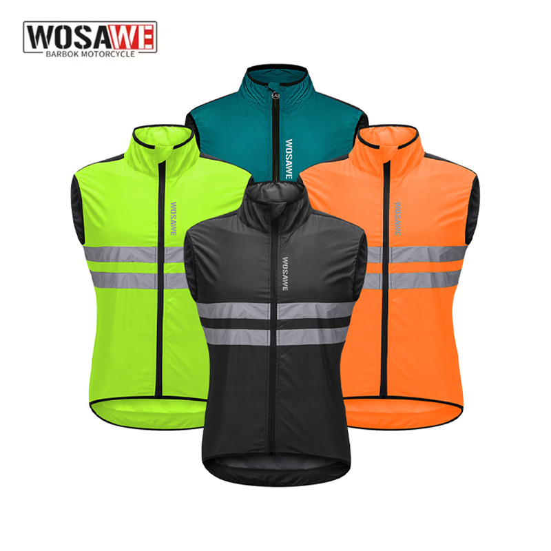 Cycling Gear Men - Gilet de cyclisme pour homme WOSAWE,