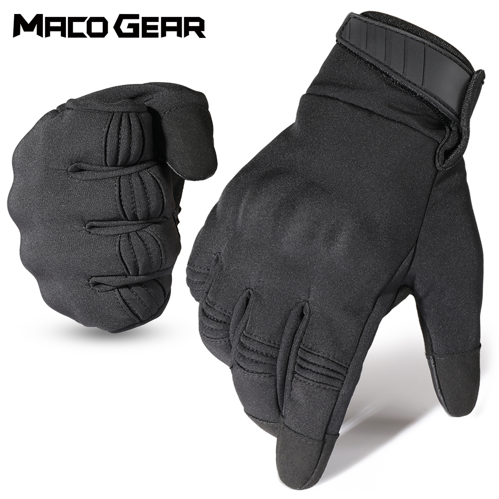 Cycling Gear Display - Gants chauds d'hiver pour moto, doigt