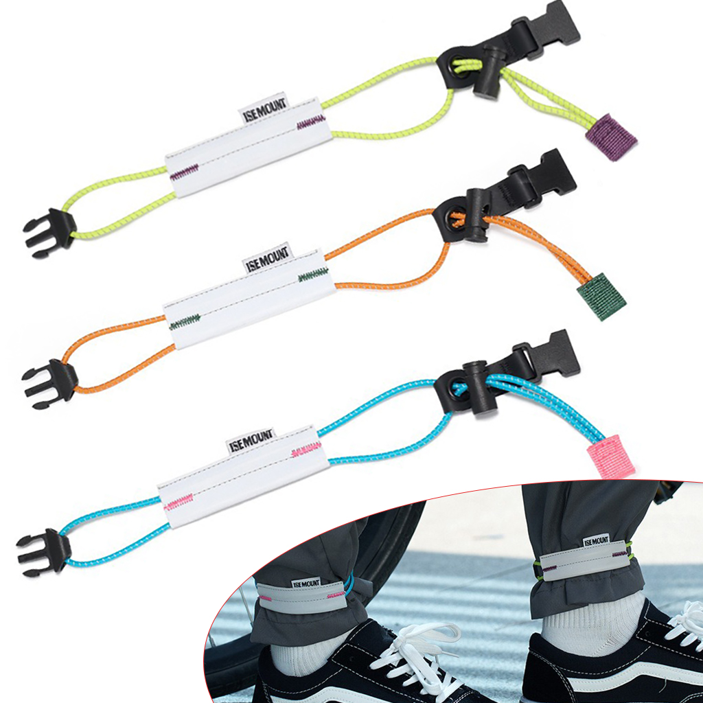 Cycling Gear Men - Sangle réfléchissante pour pantalon de cyclisme,