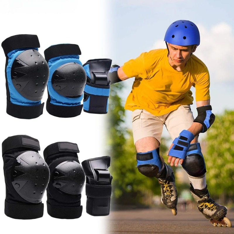 Youth Cycling Gear - Ensemble de protections pour genoux, coudes