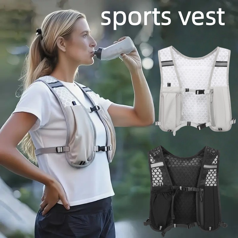 Cycling Backpack - Gilet de course unisexe résistant à