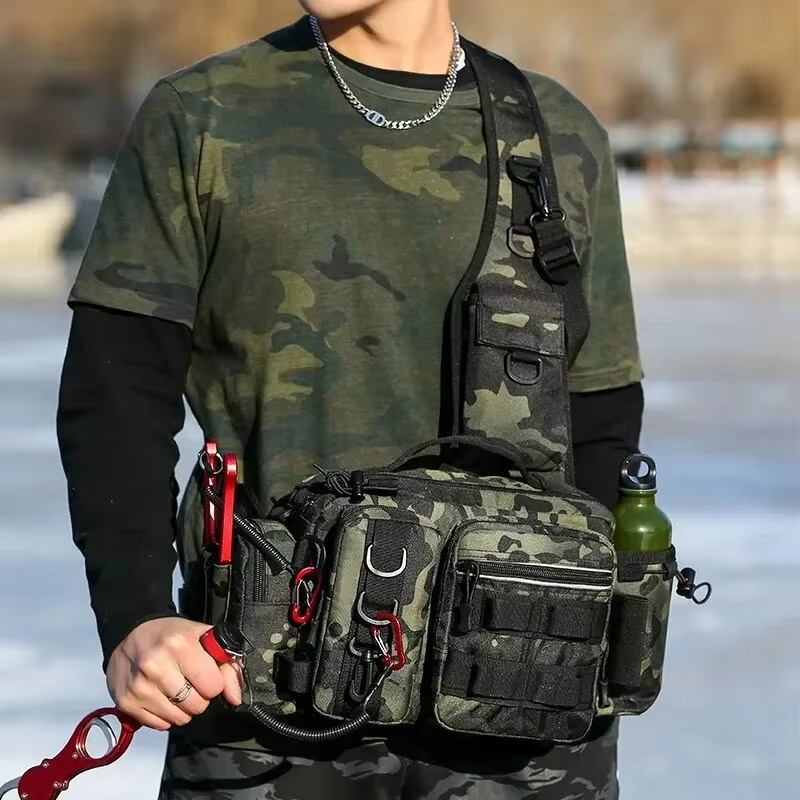 Cycling Backpack - Sac banane tactique d'extérieur pour camping,
