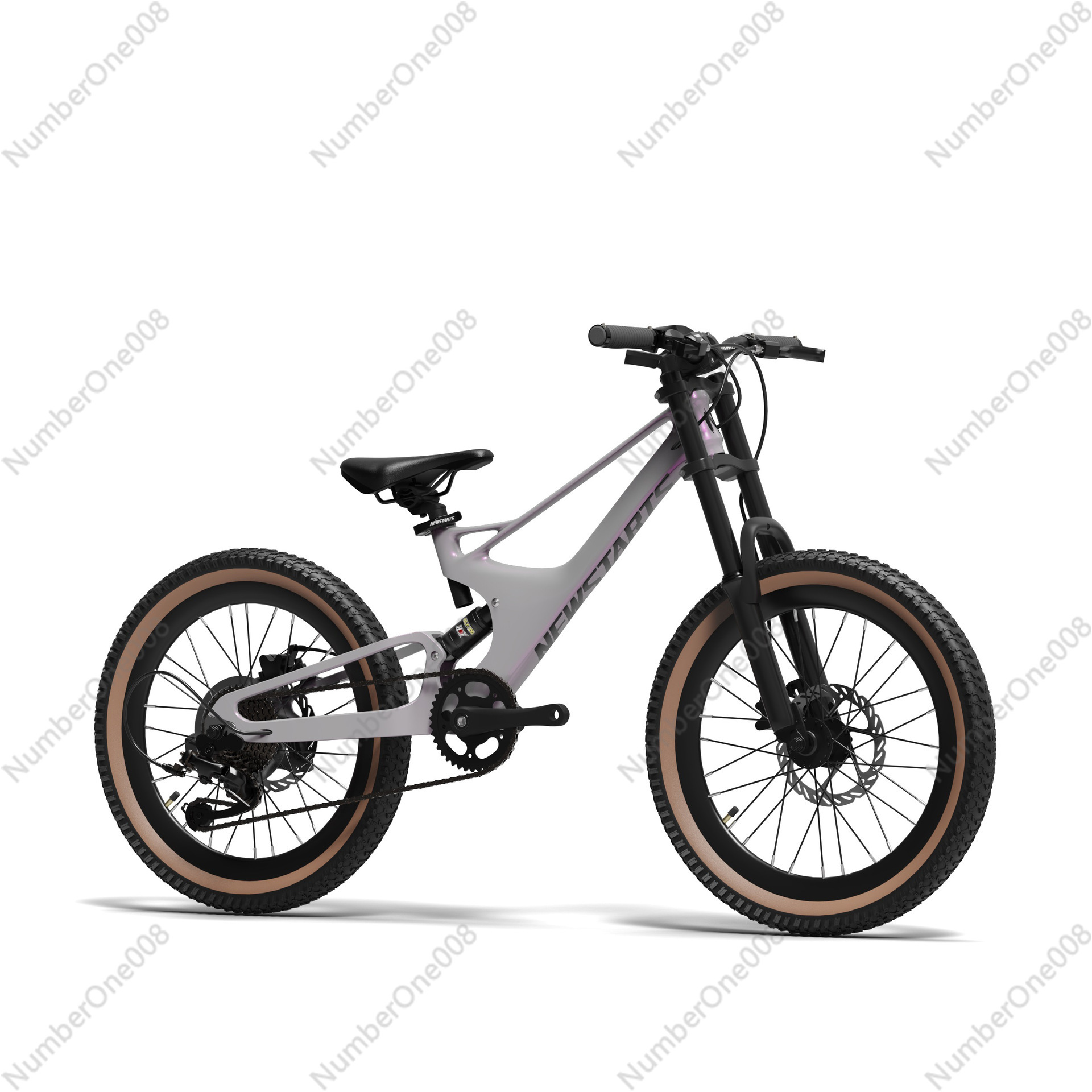 Youth Cycling Gear - Vélo tout-terrain à suspension souple en
