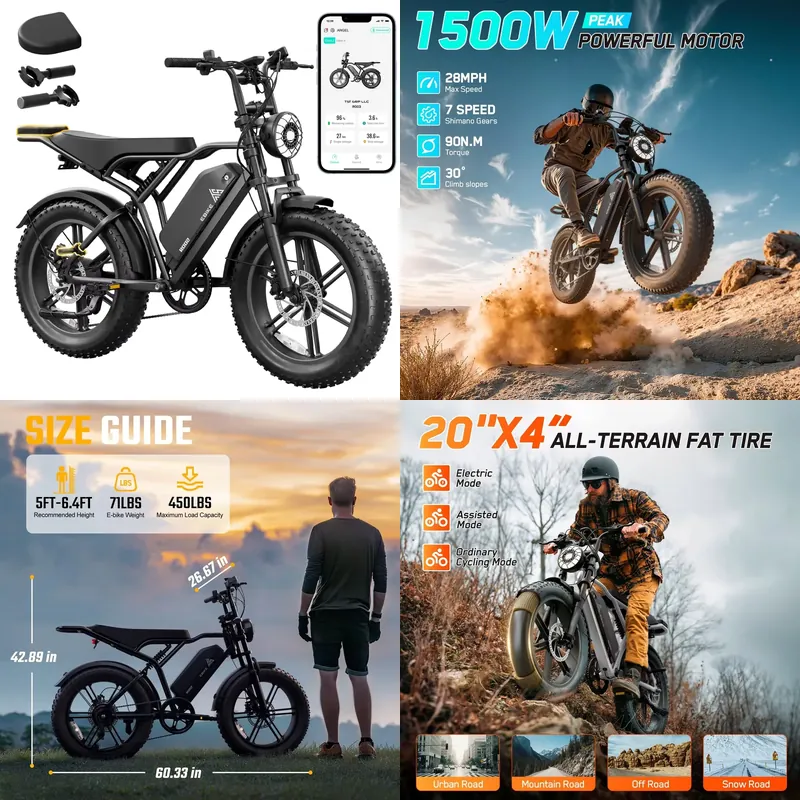 Road Bike Tire - Vélo Électrique Tout-Terrain 2026 R002 avec