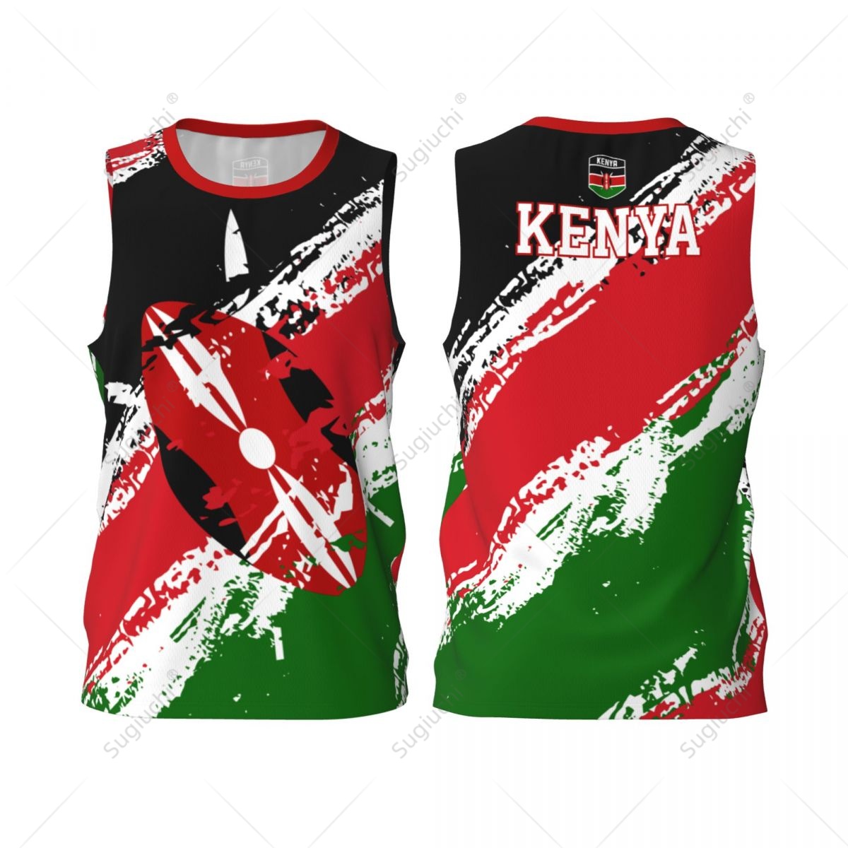 Cycling Gear Kenya - Maillot de sport de basket-ball multifonction