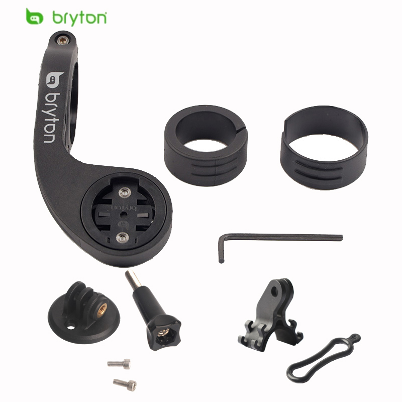 Cycling Gear Wall Organizer - Bryton Rider 750 Gopro montage mural