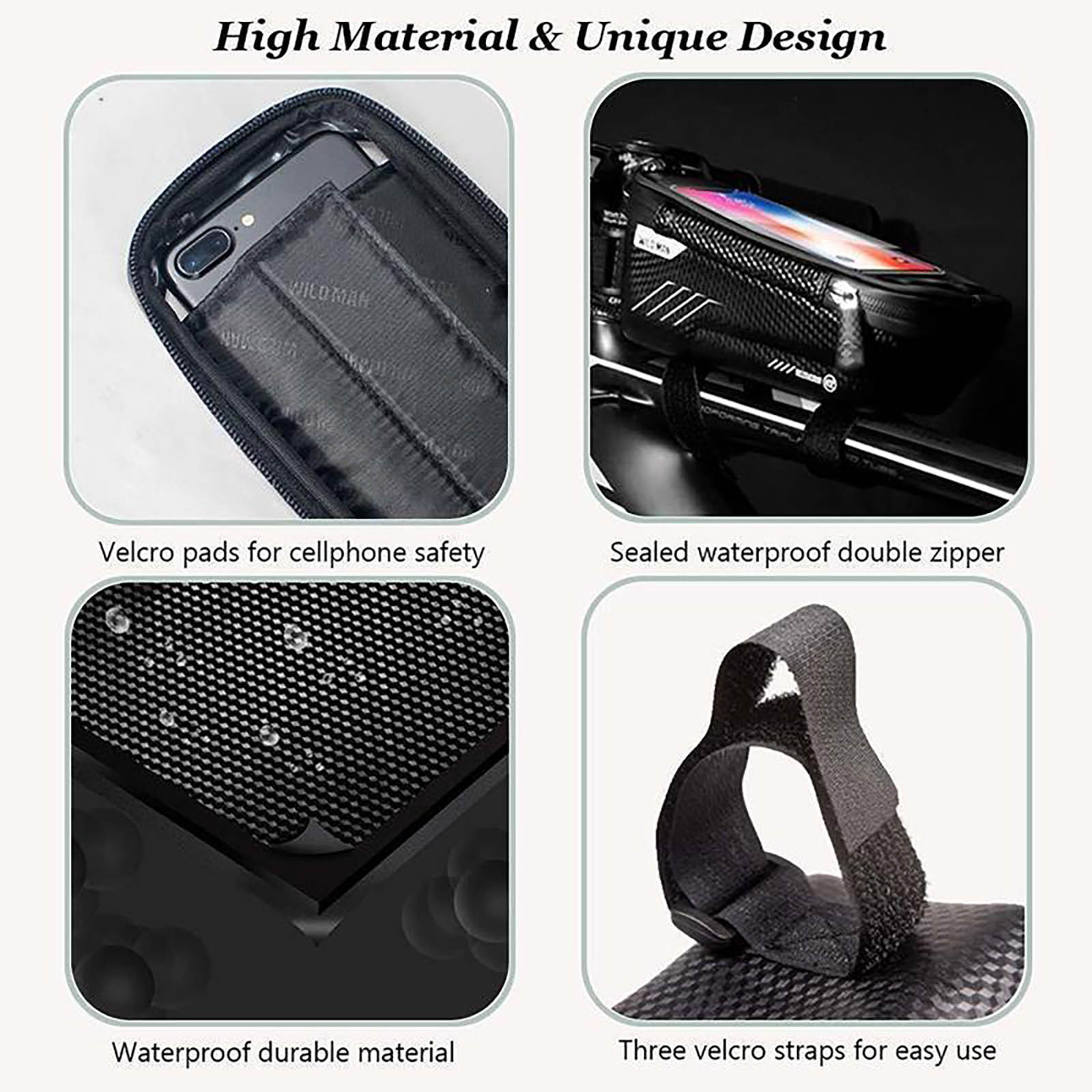 Sacoche de guidon étanche pour - Cycling Gear Display avis et prix