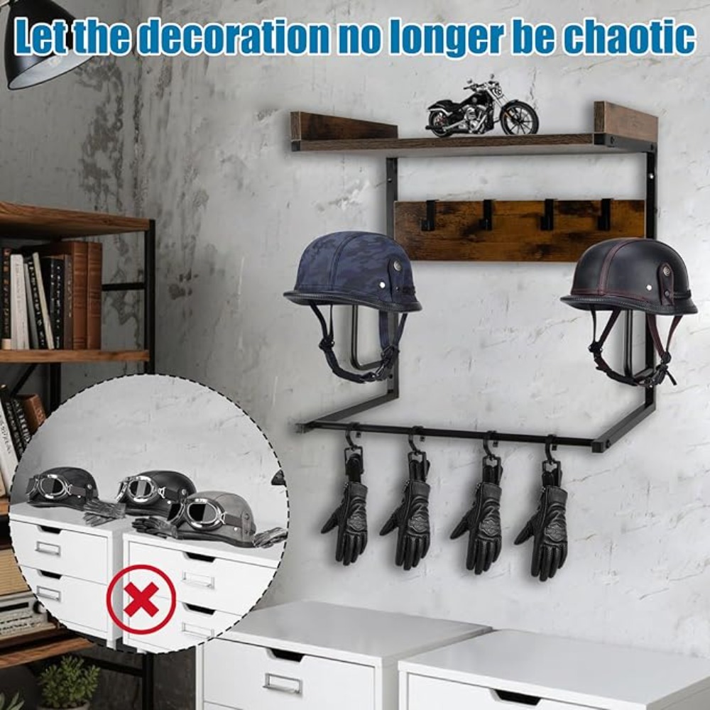 Support mural pour casque de m - Cycling Gear Wall Organizer avis et prix