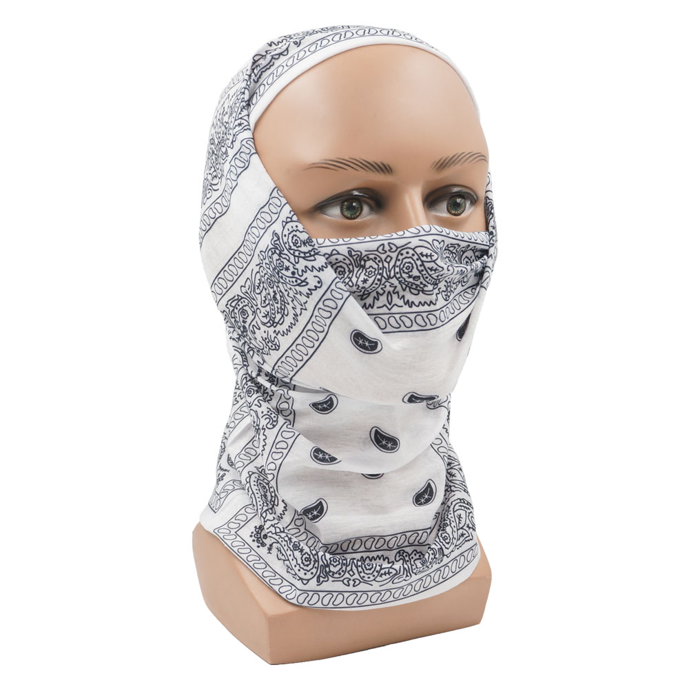 Blanc Paisley cou Gater Tube h - Cycling Gear Women avis et prix