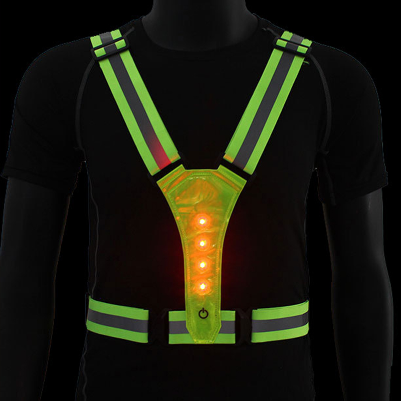 Gilet de sécurité LED réglable - Cycling Gear Women avis et prix