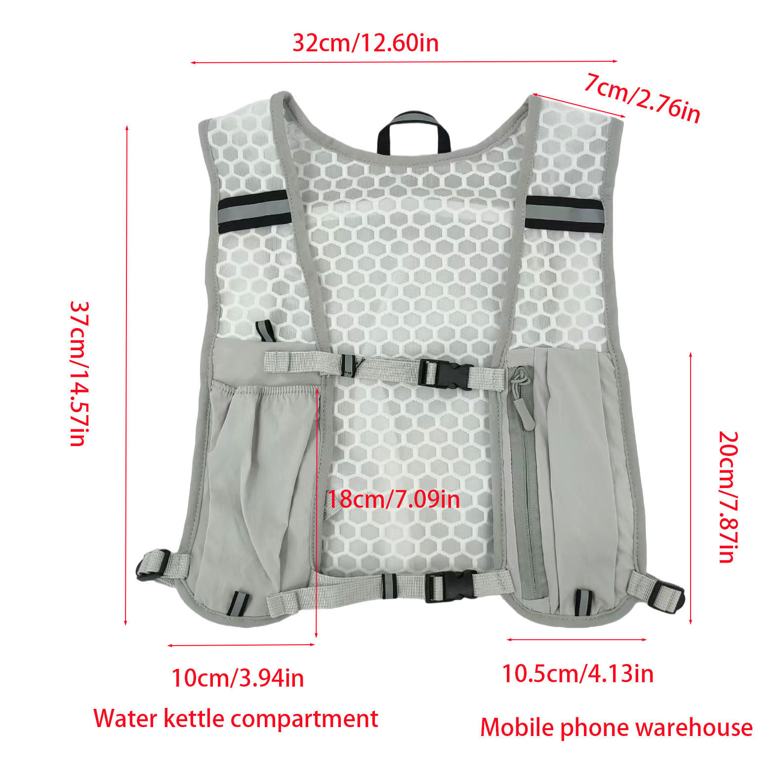Gilet de course unisexe résist - Cycling Backpack avis et prix