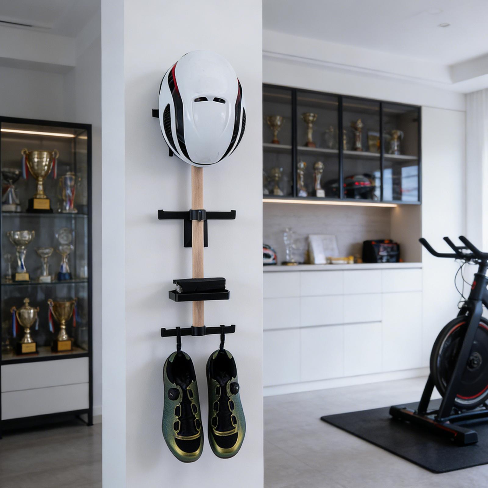 Support mural vertical pour éq - Cycling Gear Wall Organizer avis et prix