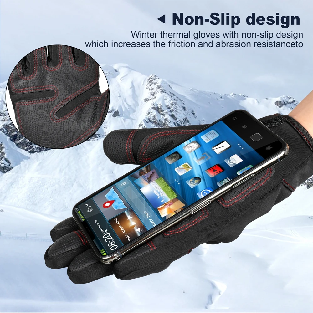 Gants de Moto d'hiver pour écr - Cycling Gear Display avis et prix