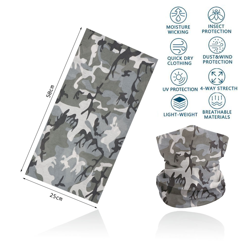 CM01-CM33 Camo imprimé Bandana - Cycling Gear Women avis et prix