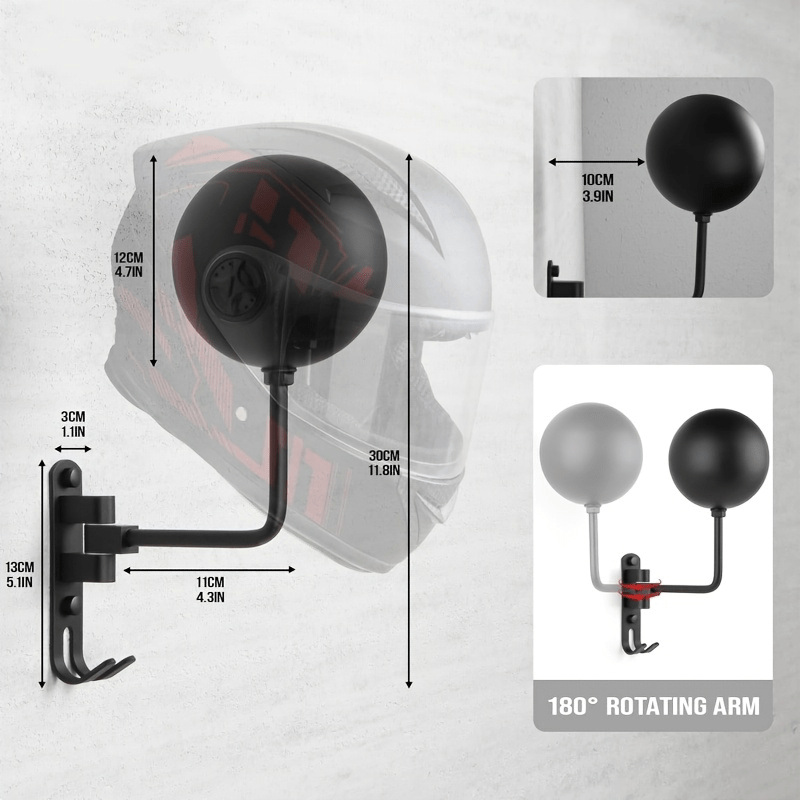 Support de casque en alliage d - Cycling Gear Wall Organizer avis et prix