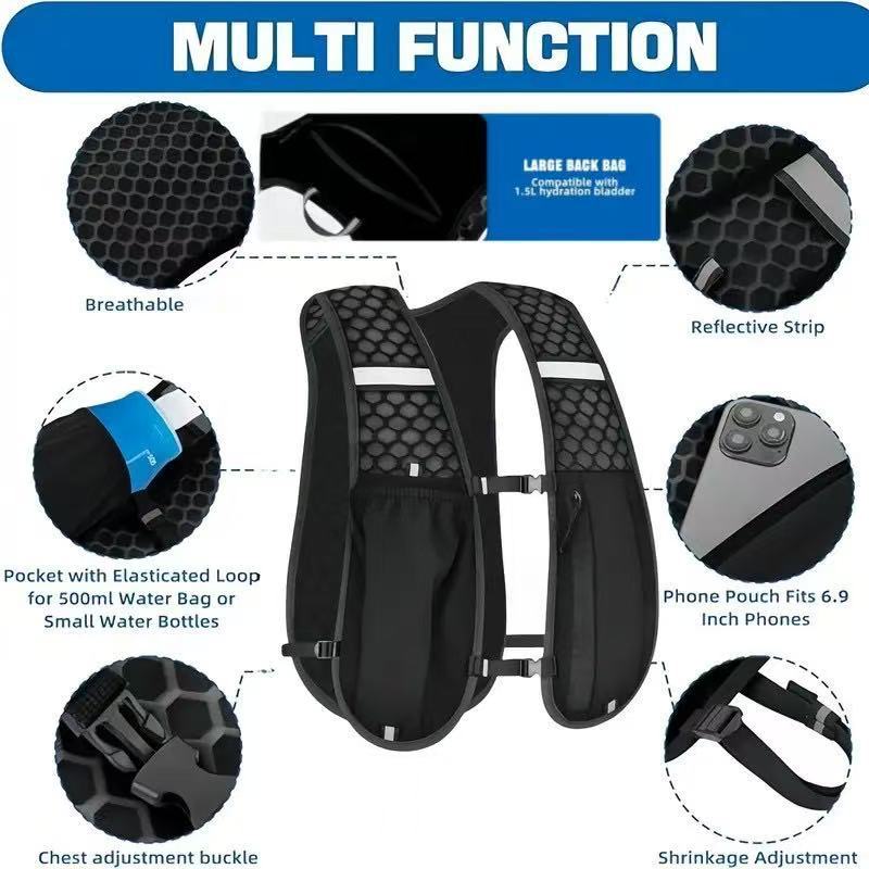 Gilet de course unisexe résist - Cycling Backpack avis et prix