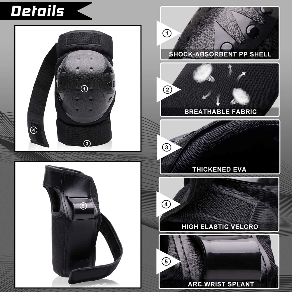 Genouillères de protection pou - Youth Cycling Gear avis et prix