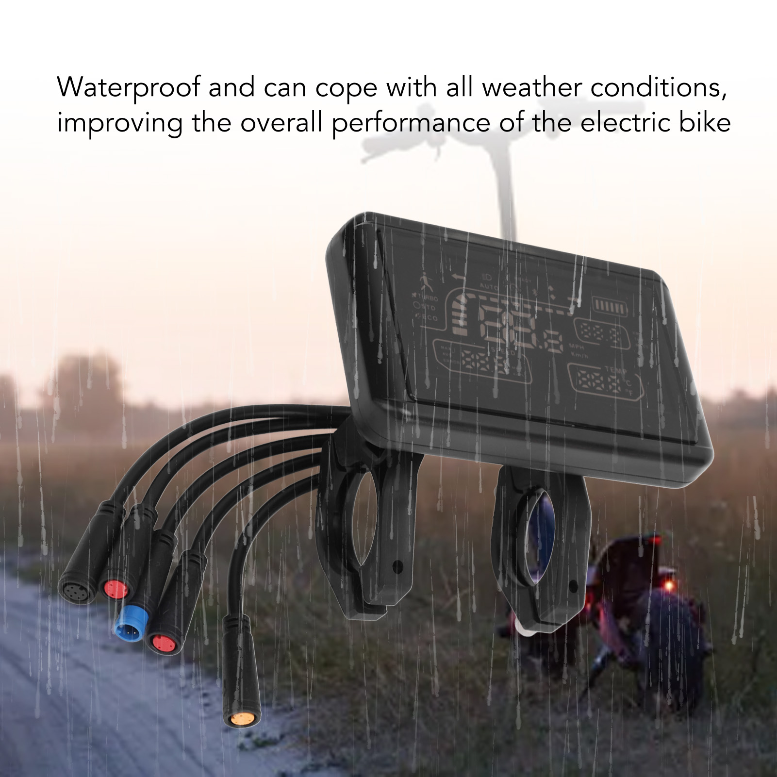Panneau de vélo électrique, in - Cycling Gear Display avis et prix