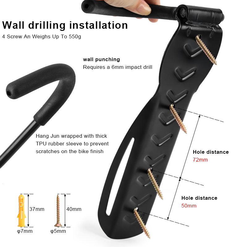 Support mural pour vélo, suppo - Cycling Gear Wall Organizer avis et prix
